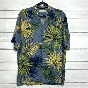 Tommy Bahama Silk Blend Hawaiian Shirt Size Medium
